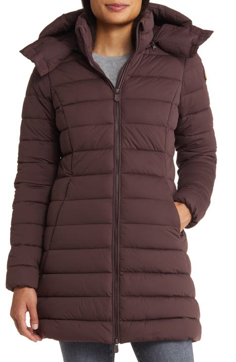 Dorothy Hooded Stretch Puffer Jacket