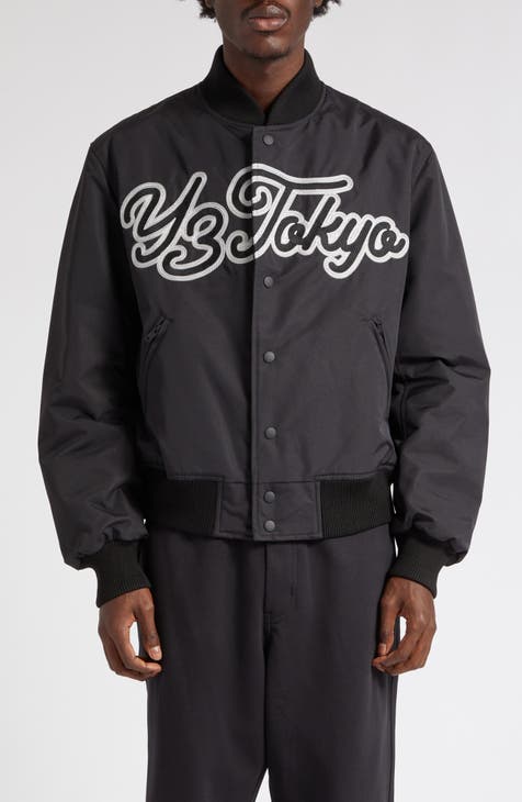 Majestic Yankees Fleece Letterman Jacket Exclusive to ASOS