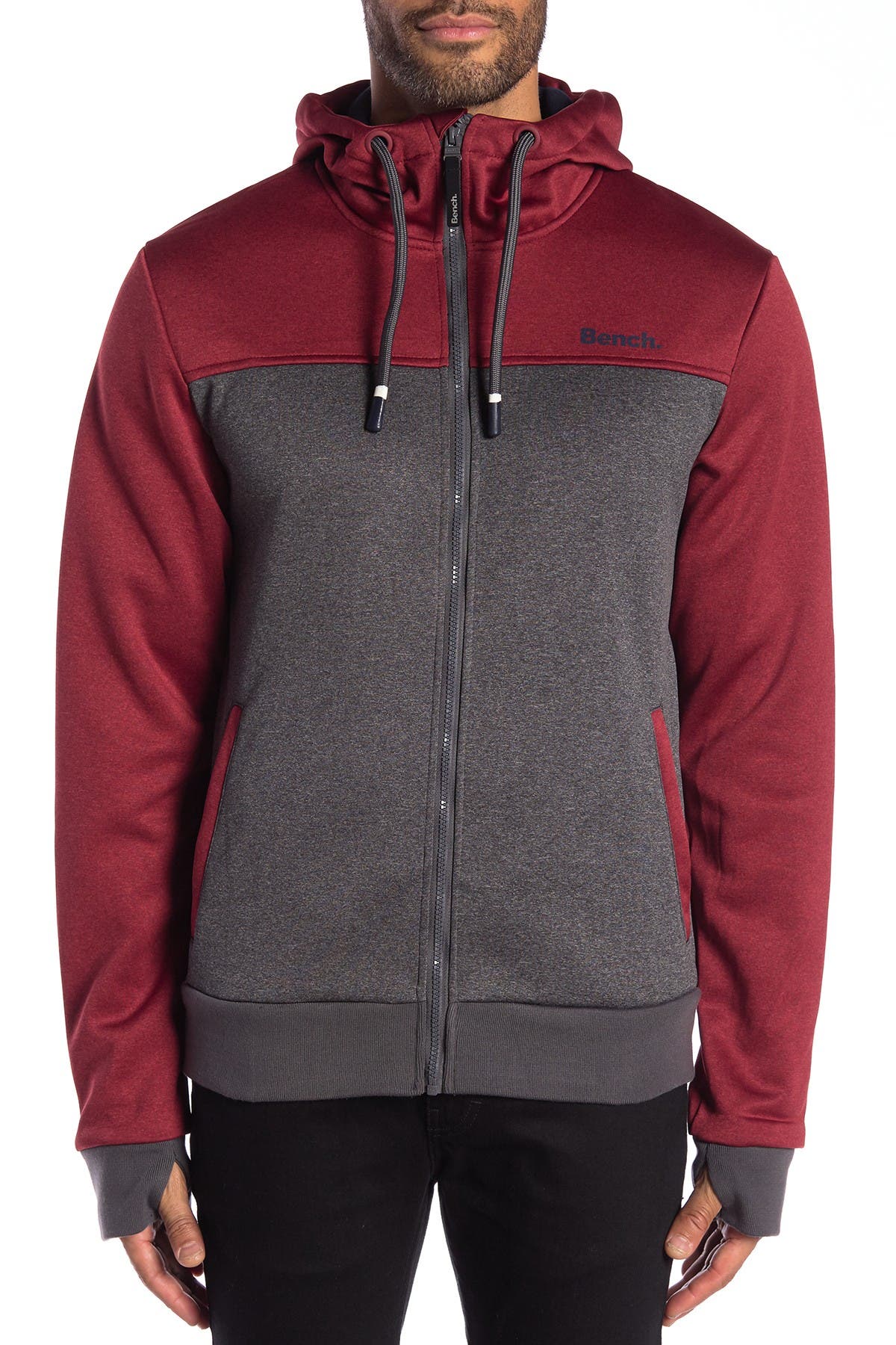 bench zip up hoodie