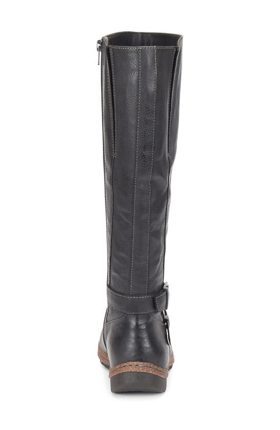 B O C By Born Addyson Buckle Boot In Dark Grey