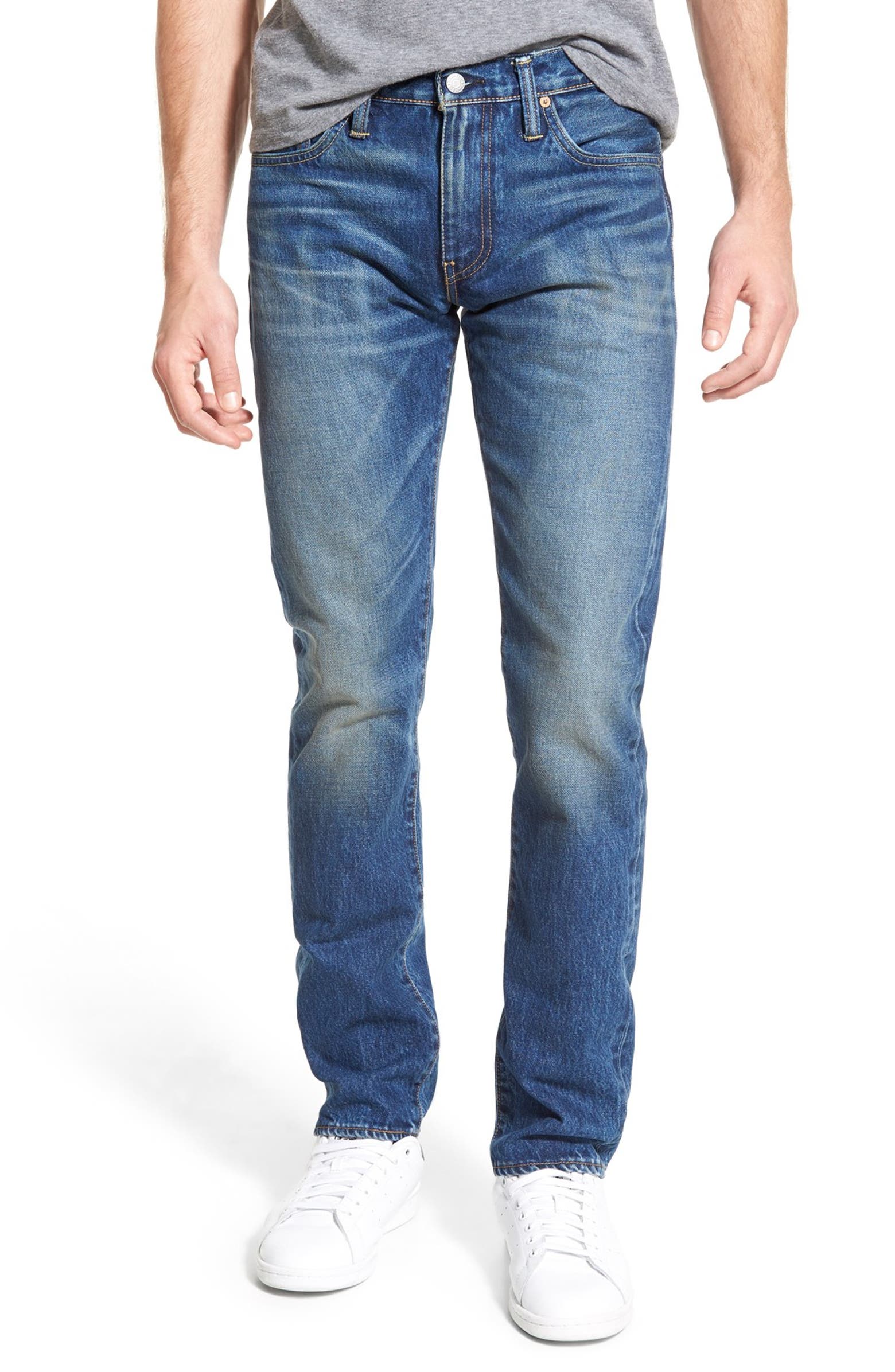 Levi's® '511™' Slim Fit Selvedge Jeans (White Mud) | Nordstrom