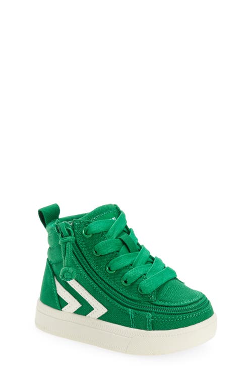 Billy Footwear Kids' Classic Lace High Top Trainer In Green