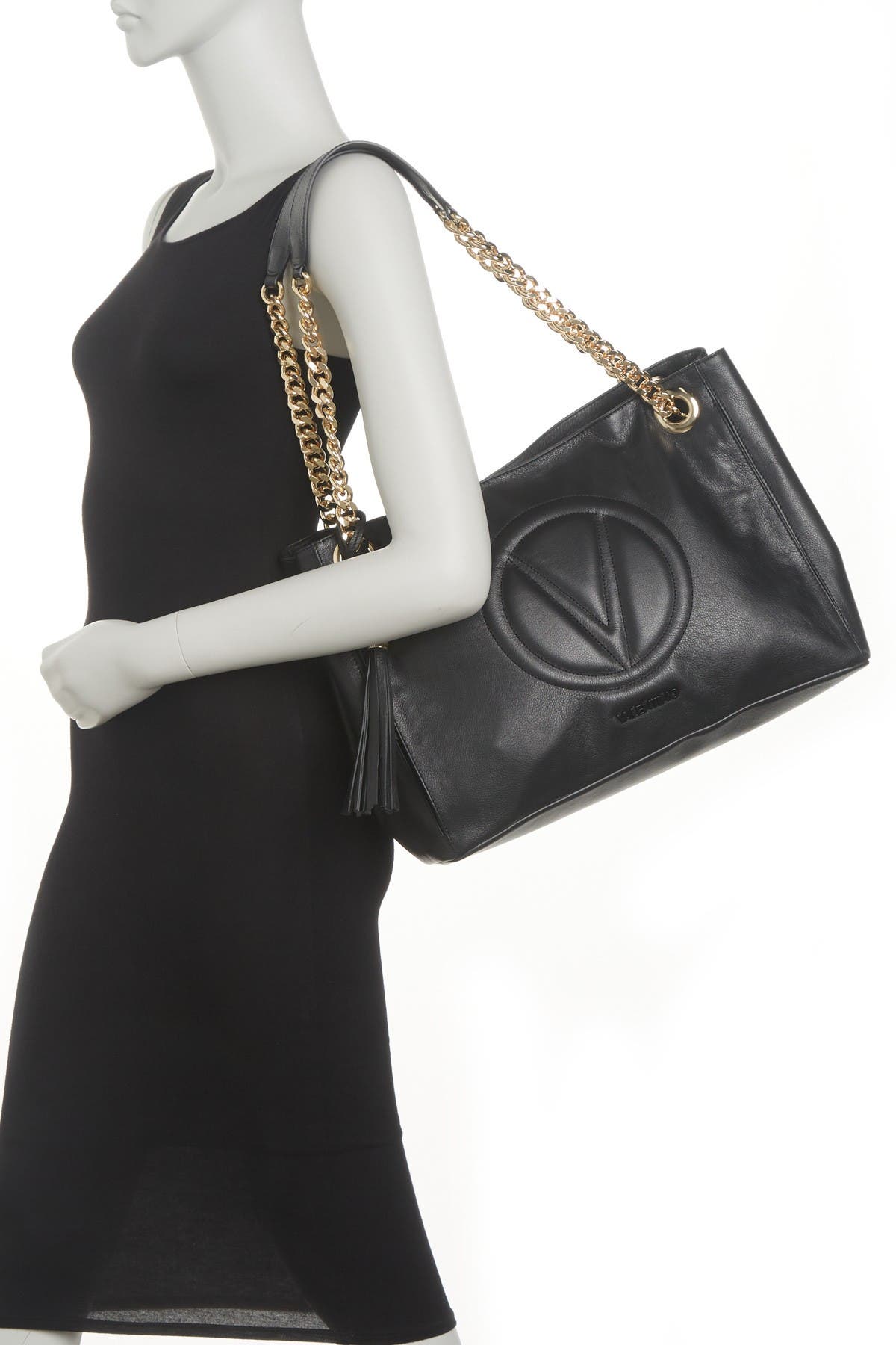 verra sauvage leather shoulder bag