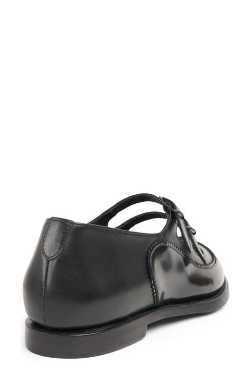 The Office Of Angela Scott Miss Margo Mary Jane Ballerina Flats In Black