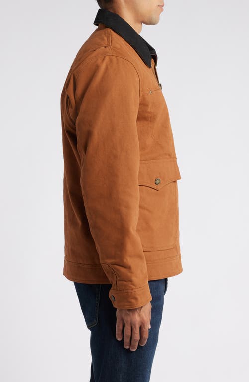 Shop Pendleton Carson City Canvas Barn Coat In Whiskey