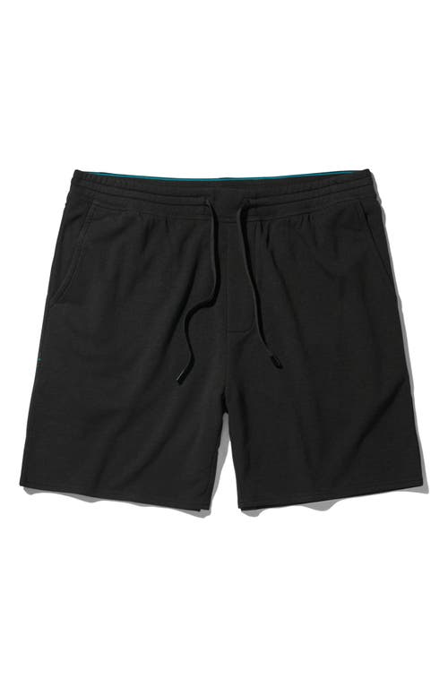 Shelter Relax Fit Drawstring Shorts in Black
