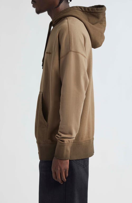 Shop Isabel Marant Malek Oversize Ombré Pullover Hoodie In Khaki