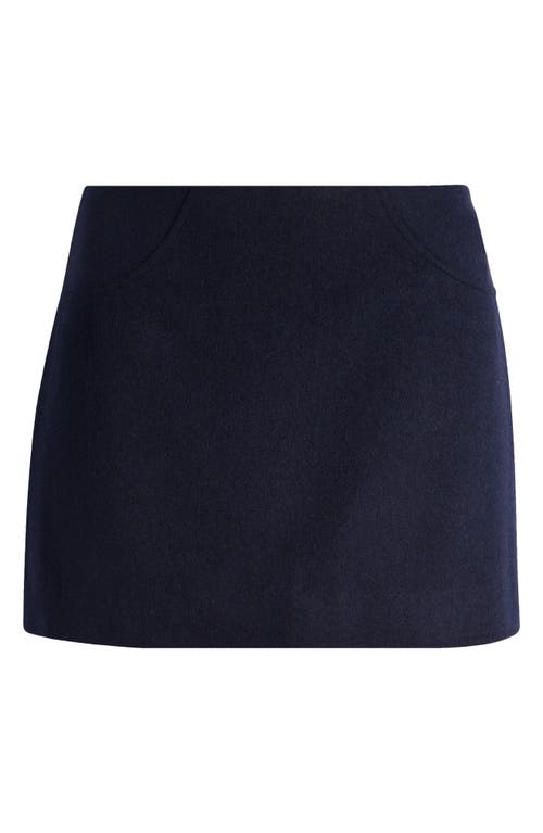 REFORMATION REFORMATION X KACEY MUSGRAVES BUXTON LOW RISE WOOL BLEND MINISKIRT 