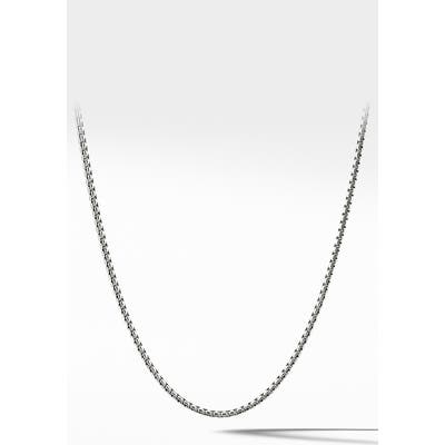 David Yurman Small Box Chain Necklace
