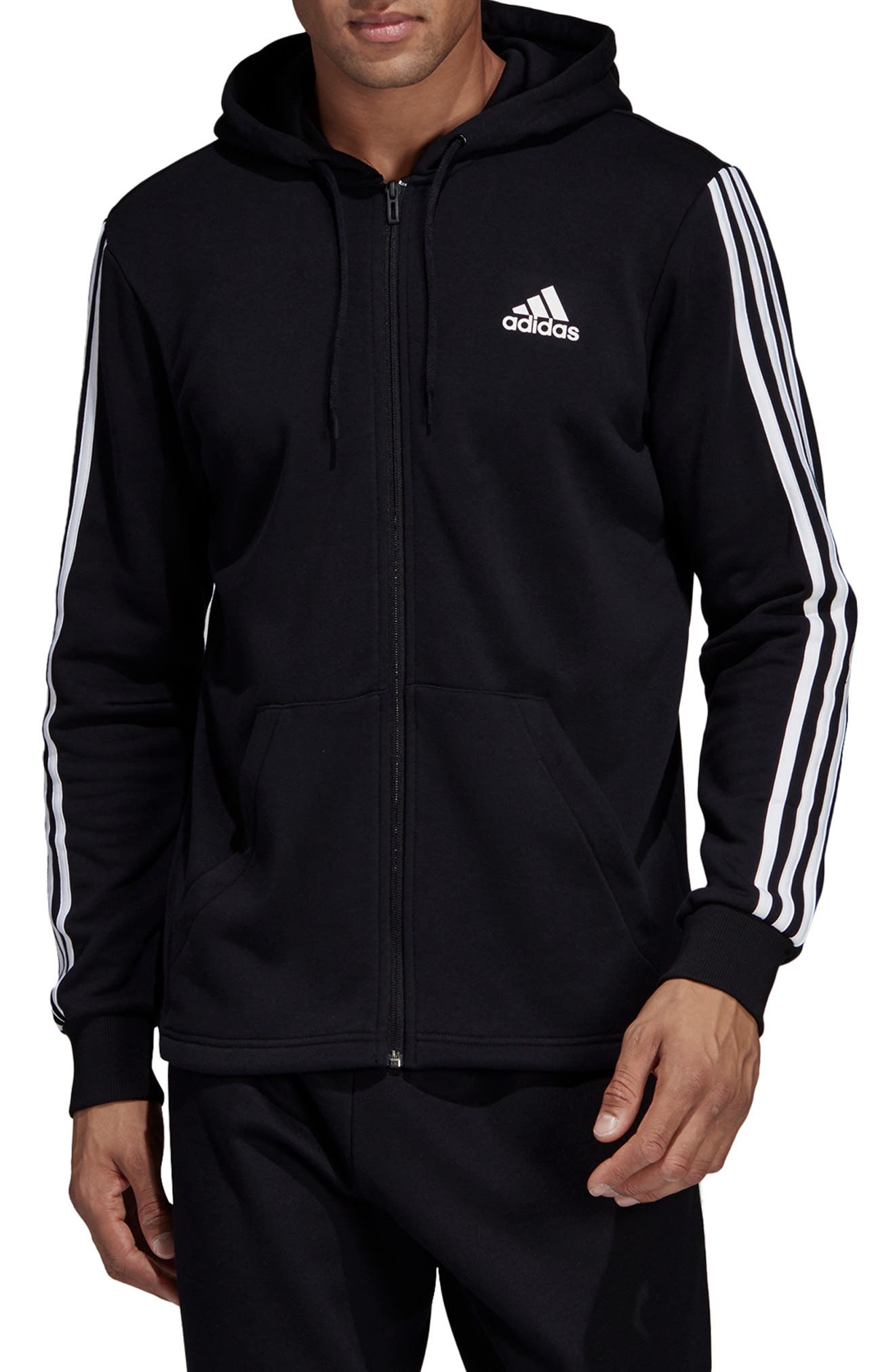 adidas zip hoodie