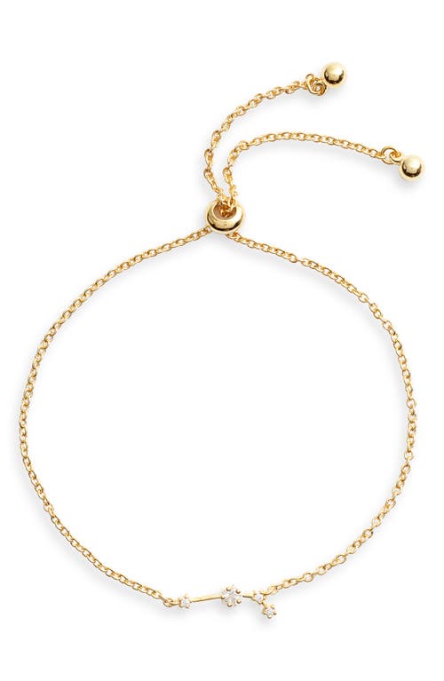 Sterling Forever Zodiac Bracelet in Gold Aries at Nordstrom