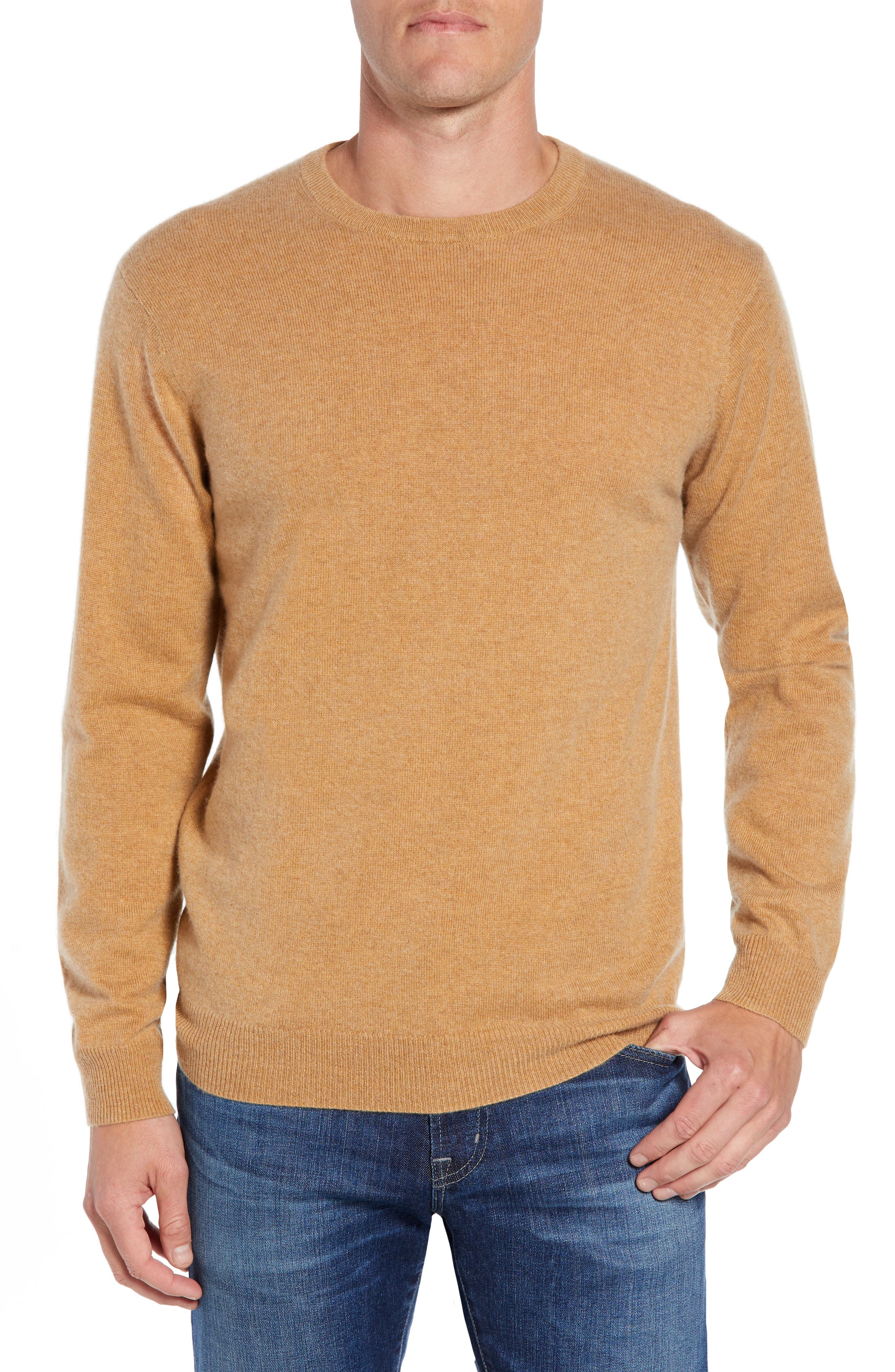 Rodd & Gunn Queenstown Wool & Cashmere Sweater, Brown