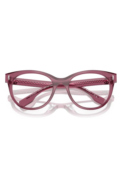 Tory Burch 52mm Phantos Optical Glasses In Violet