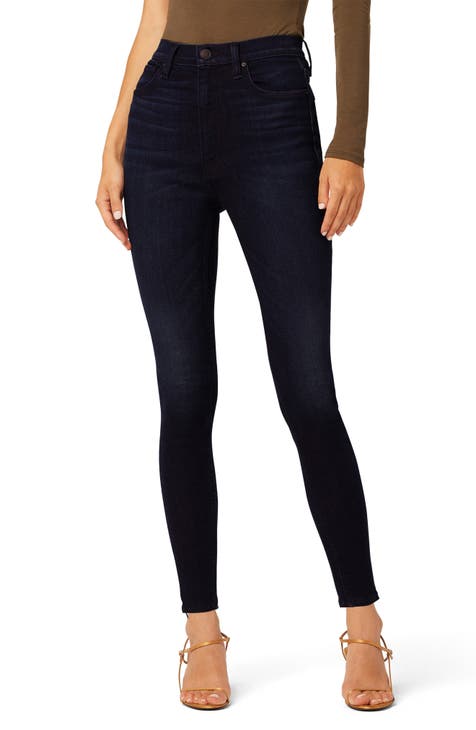 Centerfold High Waist Skinny Jeans (Tourmaline)