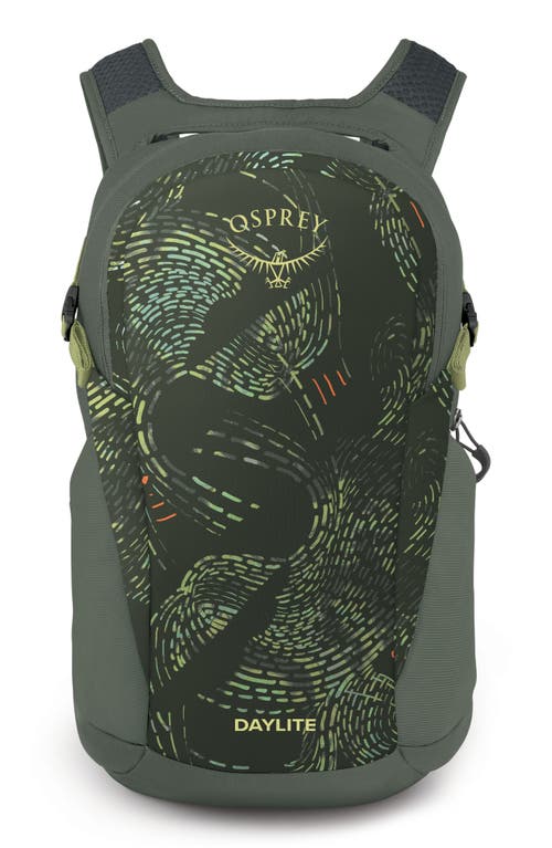 Daylite Backpack in Rattan Print/Rocky Brook