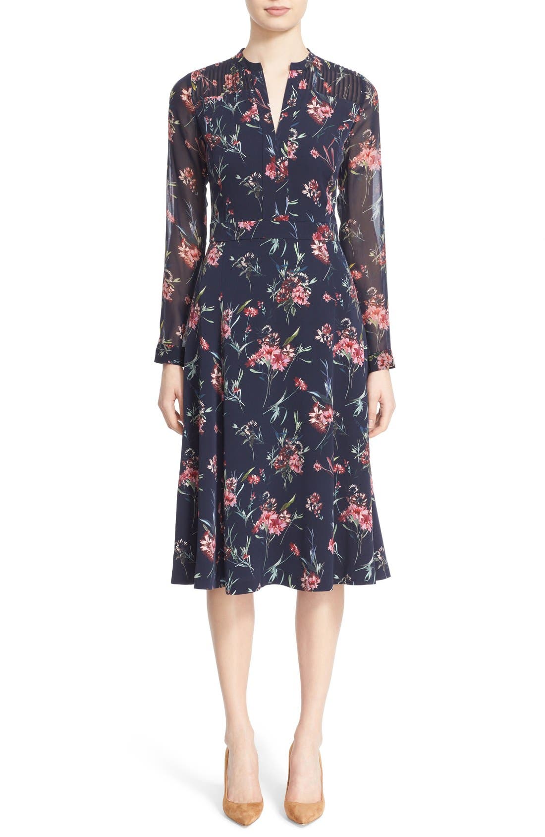 nordstrom silk dress