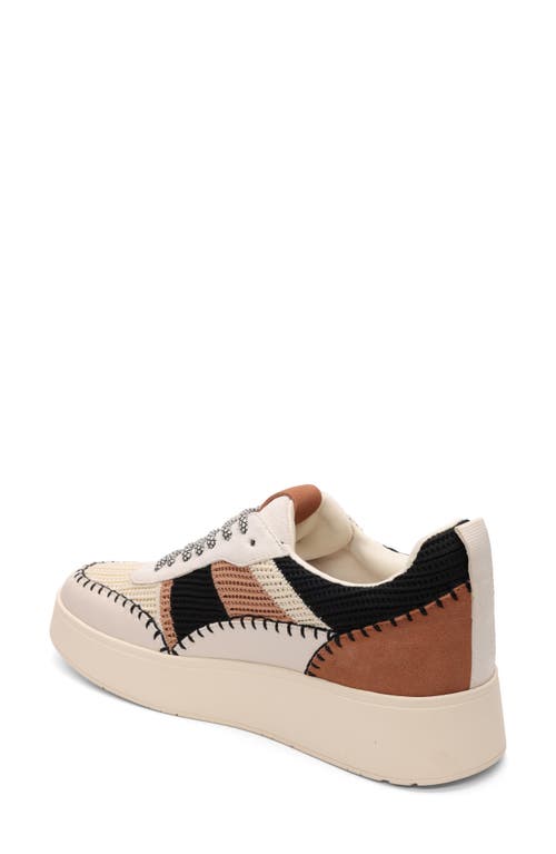 Sanctuary Peace Platform Sneaker In Black/white/tan