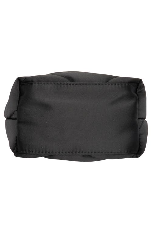 Kurt Geiger London Extra Small Quilted Shopper Bag In Black