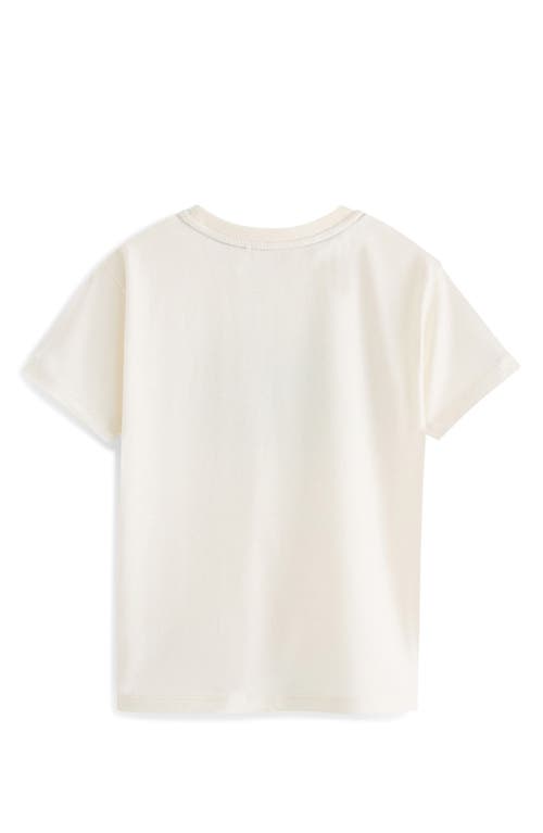 Shop Allsaints Sm By  Kids' Tiger Cotton Graphic T-shirt In White