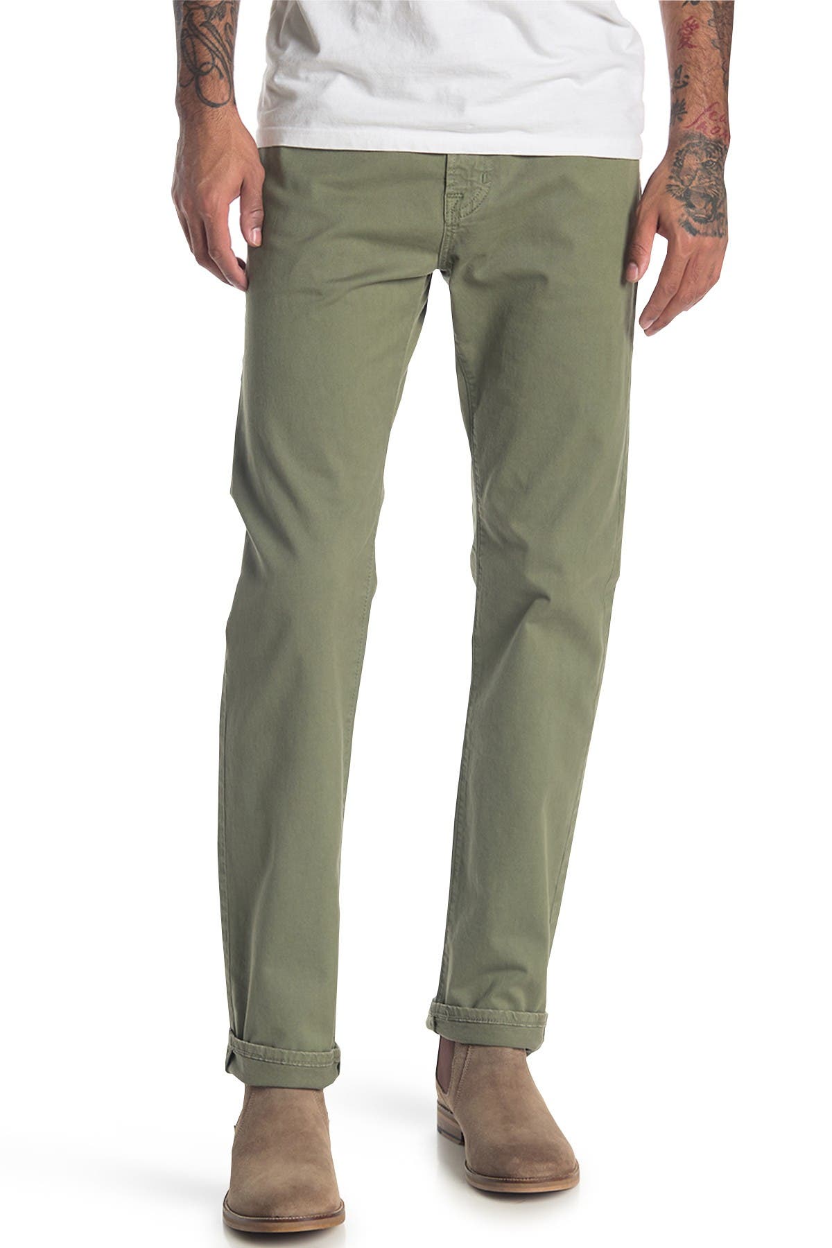 everett sud slim straight fit pants