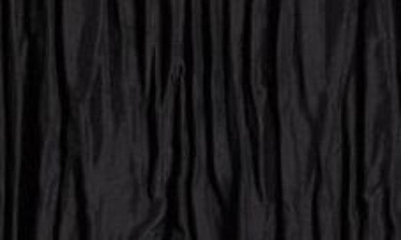 Eileen Fisher Textured Sleeveless Silk Midi Dress In Black