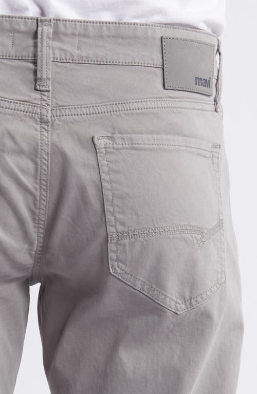 Shop Mavi Jeans Matt Relaxed Straight Leg Twill Baggy Pants In Pebble Twill