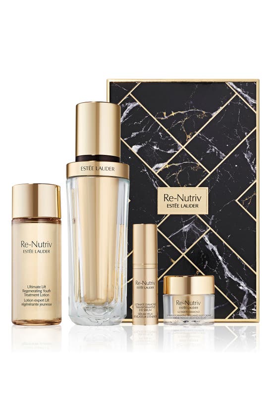Shop Estée Lauder Re-nutriv Skin Care Set (limited Edition) $468 Value