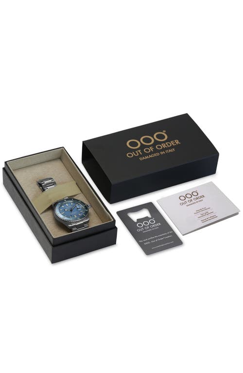 Out Of Order Casanova Bracelet Watch, 44mm In Blue Mediterraneo