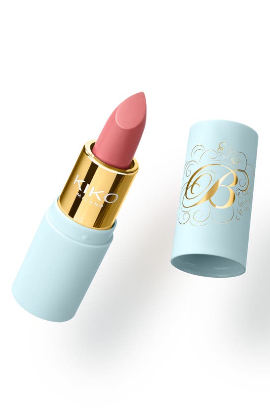 Shop Kiko Milano X Bridgerton Ballroom Beauty Satin Shine Lipstick In Ballgown Blush