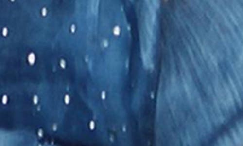 Saachi Crystal Embellished Silk & Wool Scarf In Blue