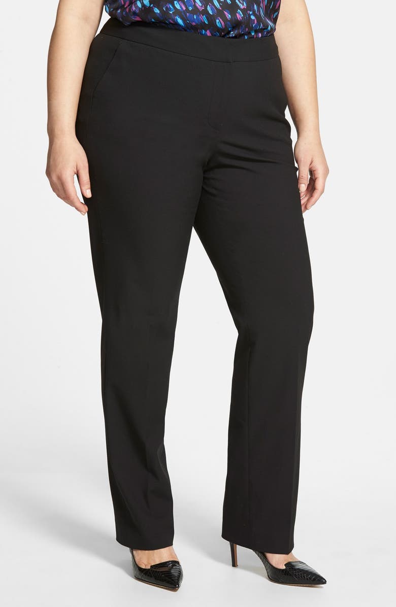 Sejour 'Ela' Modern Fit Pants (Plus Size & Petite Plus) | Nordstrom