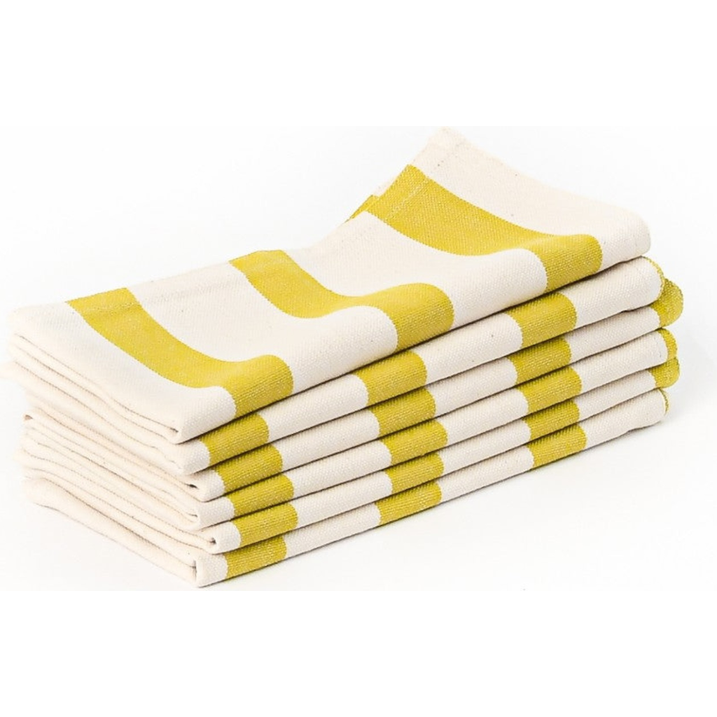 Siafu Home Nyota Napkins Set Of 4 In Yellow