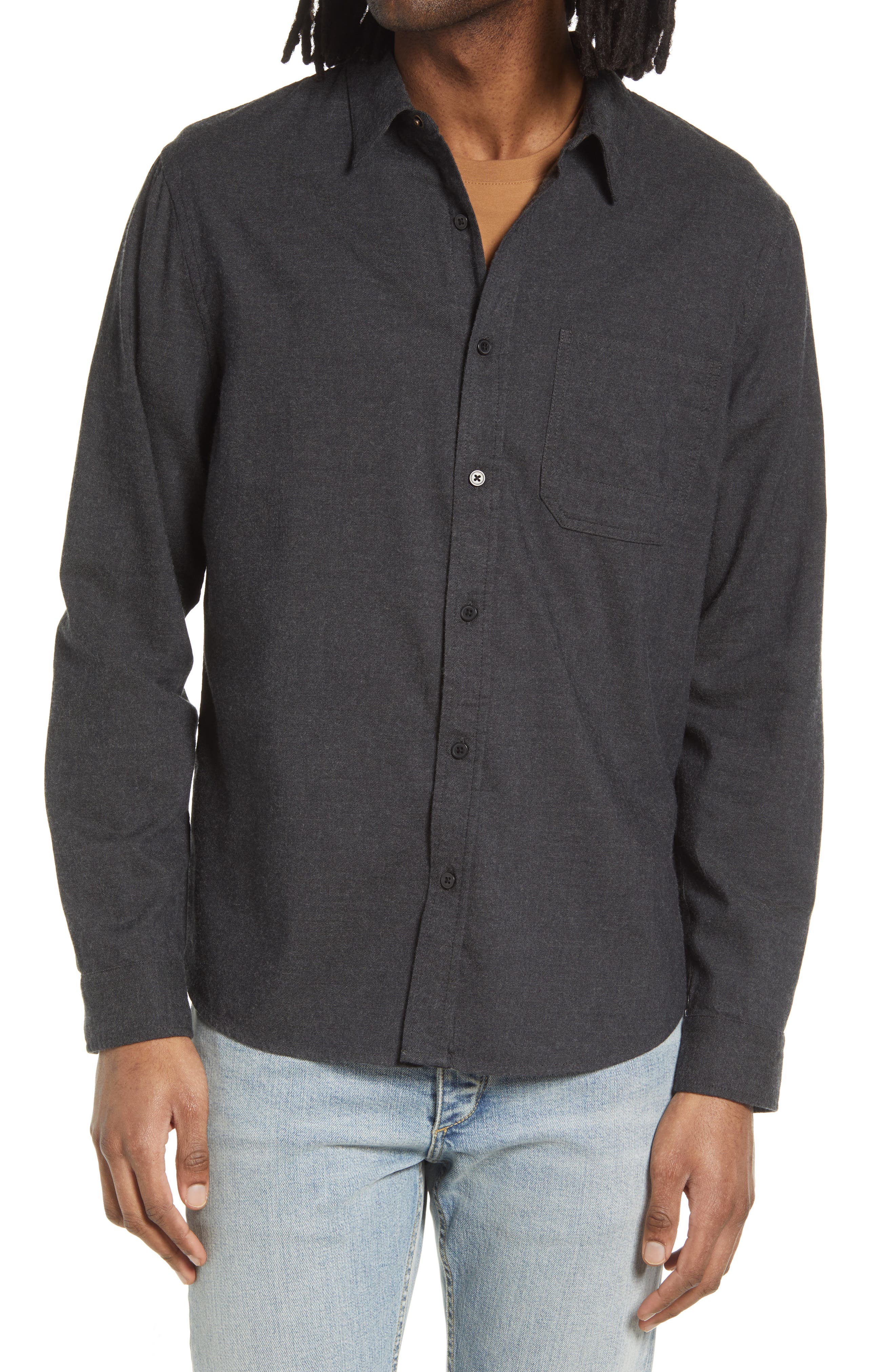 Cashmere Button-Up Shirt | Nordstrom
