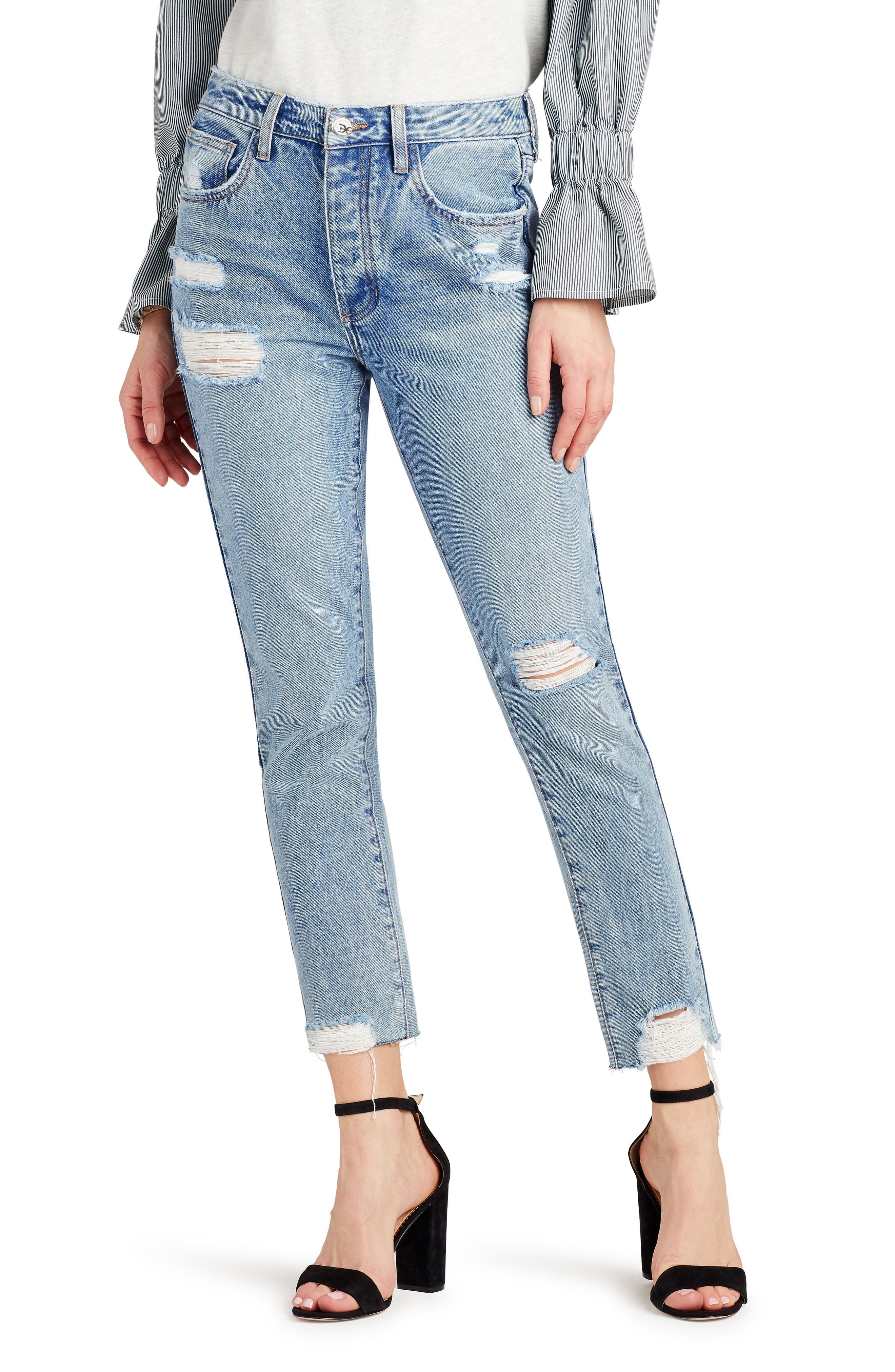 high waisted jeans nordstrom rack