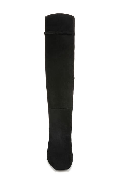 Shop Sam Edelman Lyla Knee High Boot In Black Suede