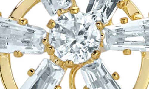 Eye Candy Los Angeles Glendale Cubic Zirconia Drop Earrings In Gold
