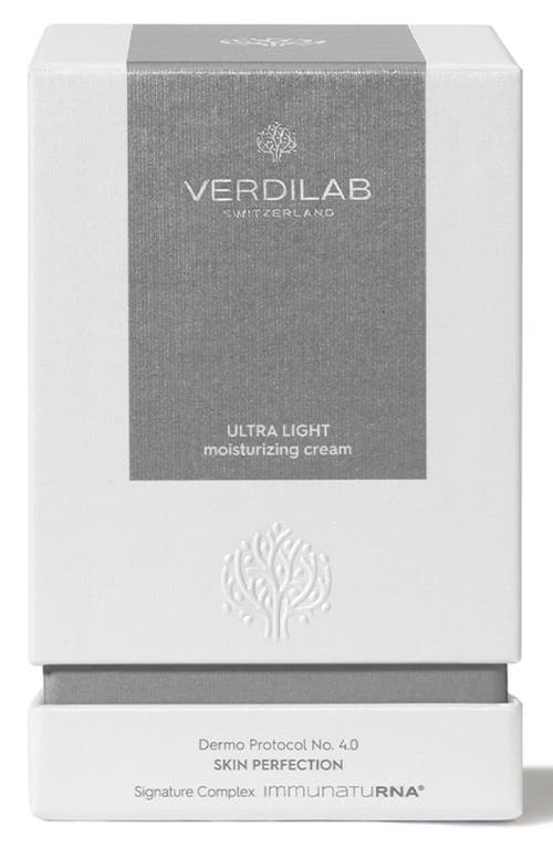 Verdilab Ultra Light Moisturizing Cream In No Color