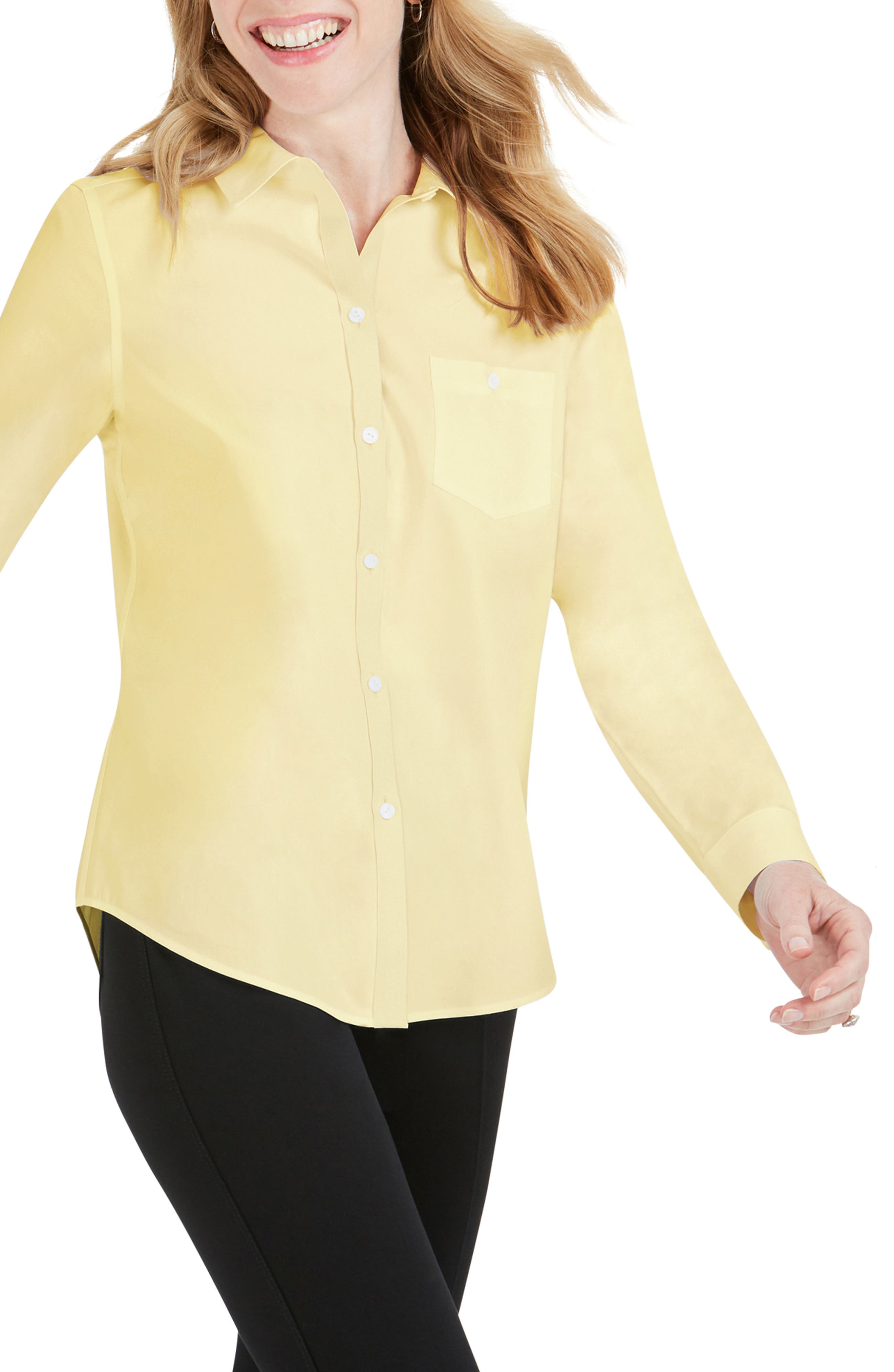 nordstrom yellow tops