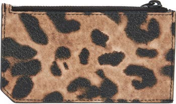 Saint laurent leopard discount wallet