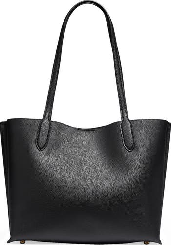 Coach White Leather North South Mini Tote Coach | The Luxury Closet