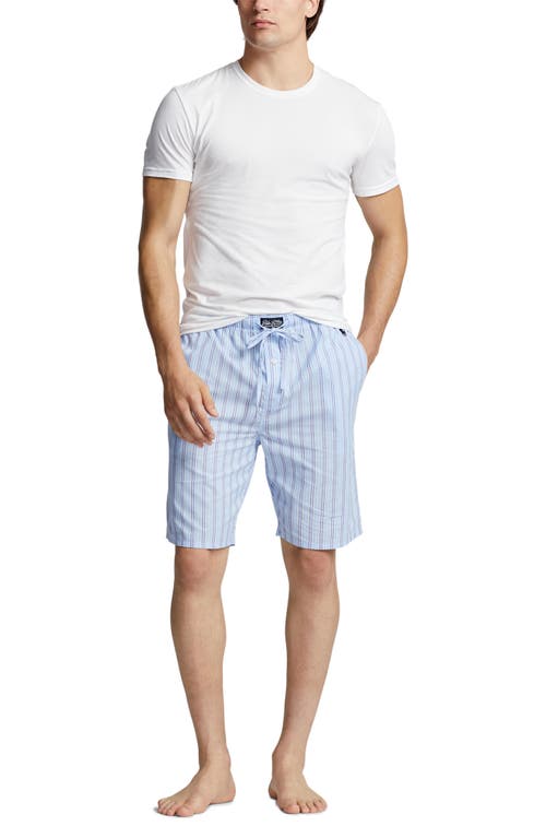 POLO RALPH LAUREN POLO RALPH LAUREN PRINT COTTON DRAWSTRING PAJAMA SHORTS 