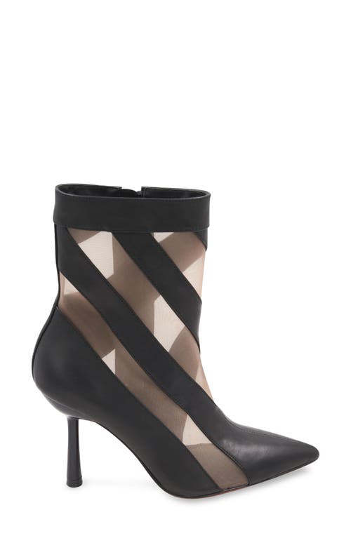 Bcbg Reldo Mesh Bootie In Black