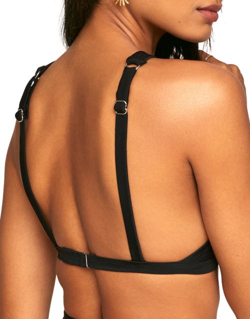 Adore Me Demi Swimwear Bra In Black