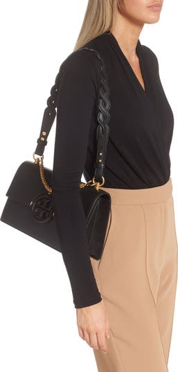 Tory Burch Ladies Miller Shoulder Bag In Black 81688-001