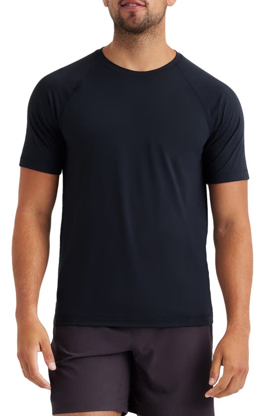 Rhone Reign Short Sleeve T-shirt In Black/ Black