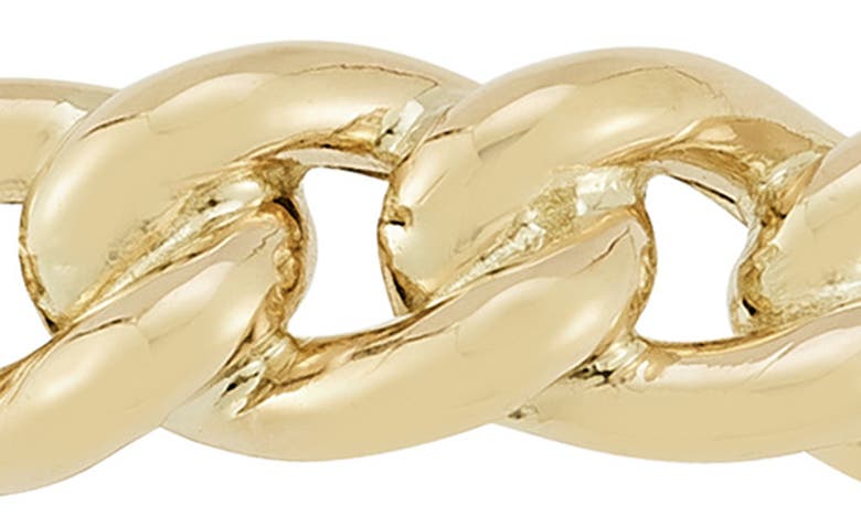 Shop Ember Fine Jewelry Curb Chain Ring In 14k Gold