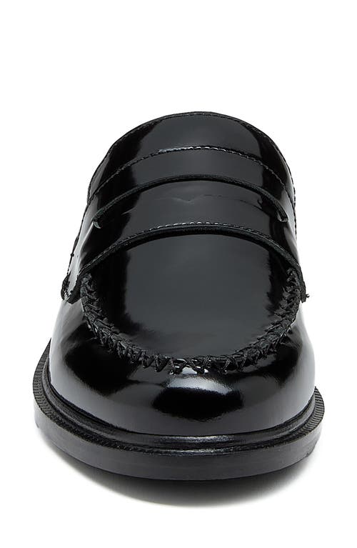 Kelsi Dagger Brooklyn Lock Loafer Mule In Black
