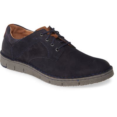 Josef Seibel Ruben Plain Toe Derby, Blue