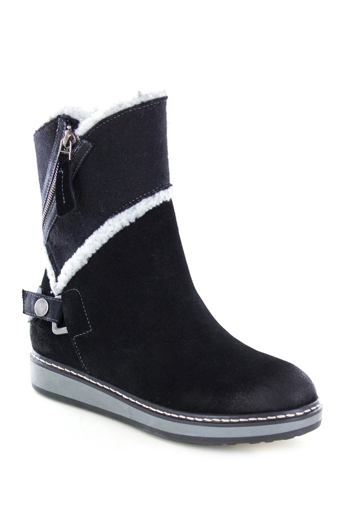 white mountain suede boots