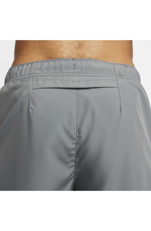 Shop Nike Dri-fit Challenger Unlined Athletic Shorts In Smoke Grey/smoke Grey/black